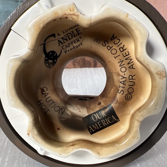 VHTF  Our America Yankee Candle  Country Store Candle Stay on Topper - Picture 5 of 5